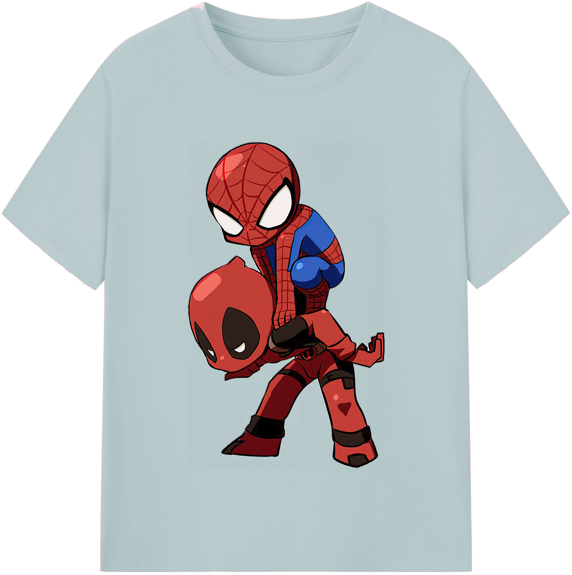 （画像用） Deadpool デッドプール 綿100％半袖Tシャツ（フロントプリント）